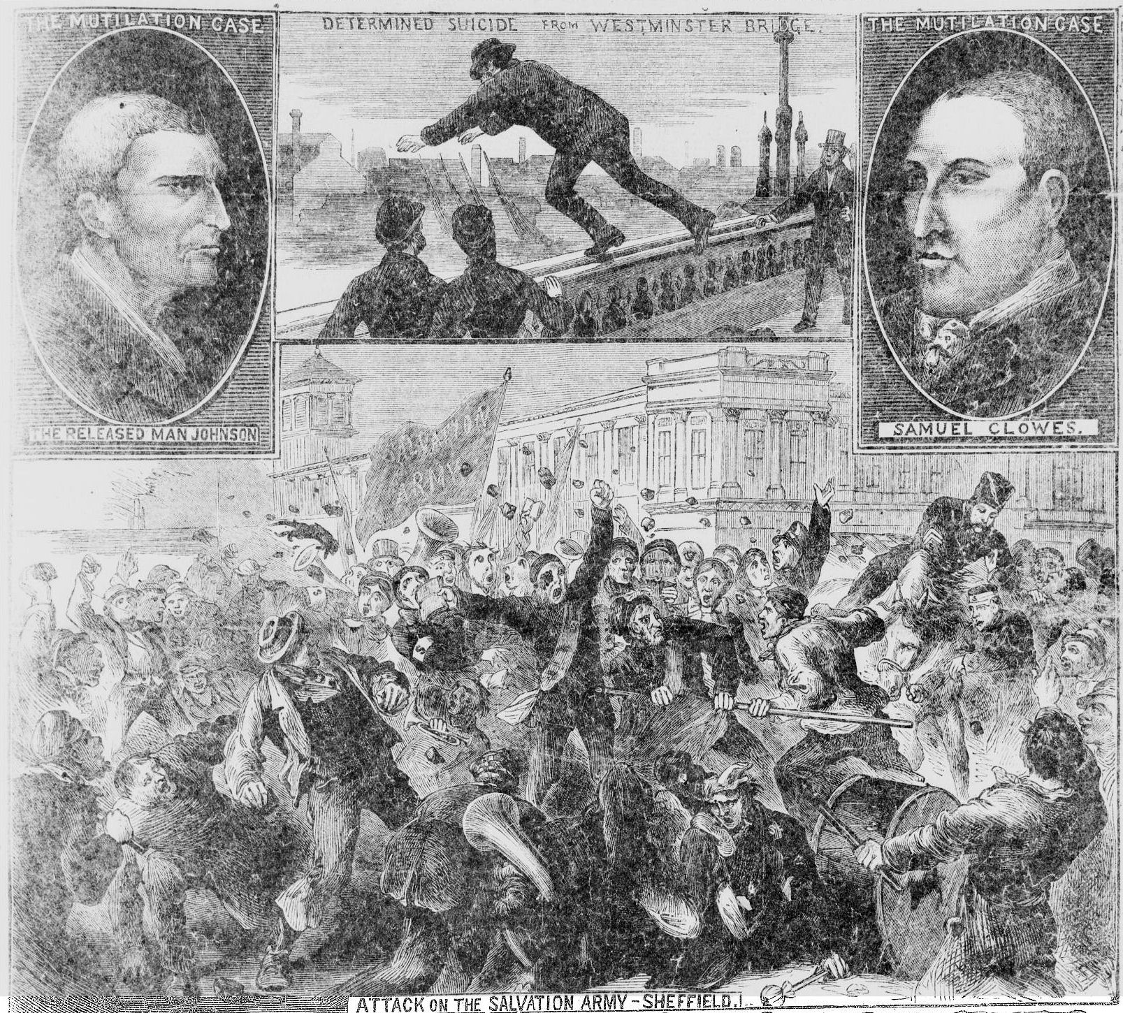 THE SALVATION ARMY RIOTS SHEFFIELD 1882
